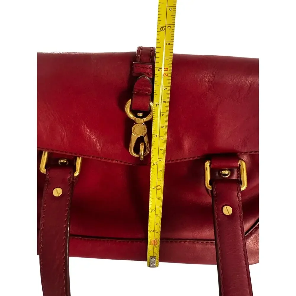 Marc Jacobs Francesca Red Leather 